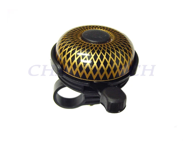 Nuevo MTB BMX City Niños Bicicleta Bicicleta Aluminio Campana Negro con Malla Dorada Foto 1 de 1