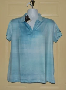 Yatta Golf Women Size XL Standout Performance V-Neck Polo Shirt NWT - Picture 1 of 5