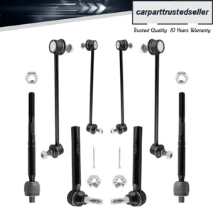8Pcs Front Inner Outer Tie Rod Sway Bar For Lexus Rx330 Rx350 Toyota Highlander - Picture 1 of 14