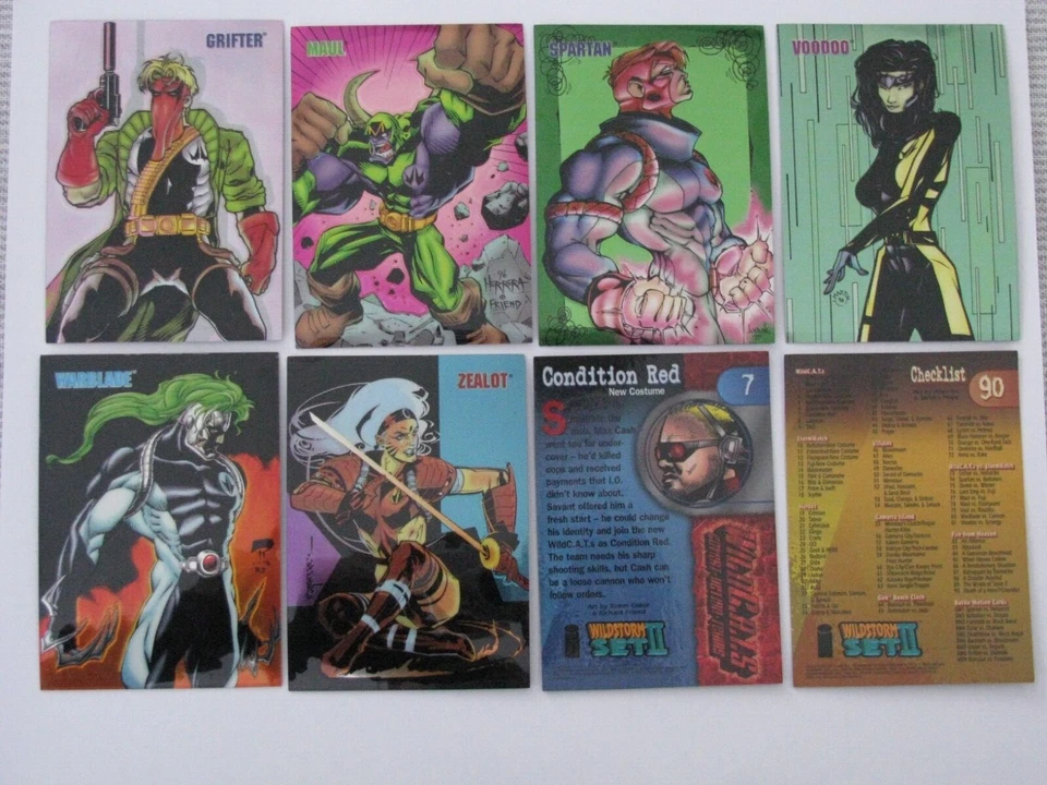 Wildstorm Set 2 Chromium rare 90 base card full  Trading Card Set 1996  - Image 1 of 1