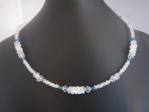 Collier "Mia" mit Swarovski Elements, verschiedene Farben, handmade, Handarbeit - Bild 1 von 11