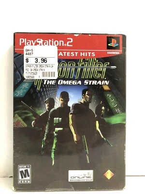 Syphon Filter: The Omega Strain (Sony PlayStation 2, 2004) With Slip Cover New - Image 1 of 4