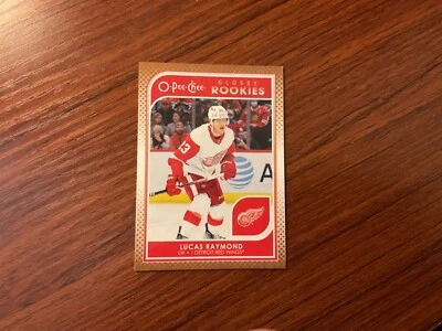 Lucas Raymond 21-22 O-Pee-Chee Glossy Rookies Bronze #R-13  - Image 1 of 2
