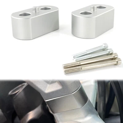 Abrazaderas de montaje de manillar elevadoras aptas para Triumph Tiger Explorer 2011-2015 Foto 1 de 4