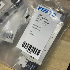 NEW FESTO VUVG-L14-B52-T-G18-1P3 566500 Solenoid Valve - Picture 1 of 7