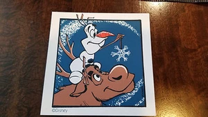 2017 D23 EXPO EXCLUSIVE DISNEY CYCLOPS FANBILL PROMO CARD OLAFS FROZEN ADVENTURE - Picture 1 of 1