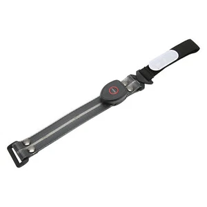 (Black) Night Safety Light Up Band 3 Light Modes Adjustable LED - Picture 1 of 24