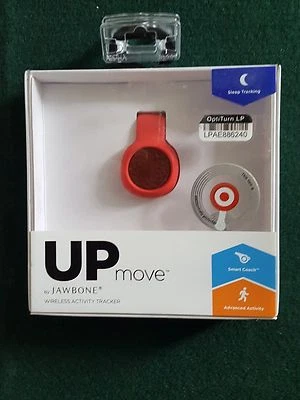 Jawbone UP Move Wireless Activity Tracker Sleep Monitor Ruby Rose Red JL06 Clip - Image 1 of 4