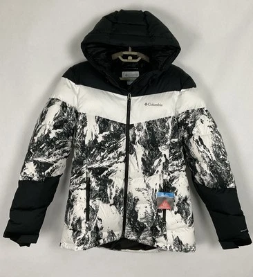 Columbia NWT Womens Abbott Peak Insulate Puffer Ski Jacket Medium M Hood O/H New - Image 1 of 4