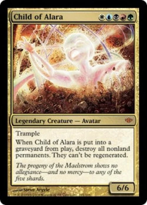 Child of Alara -Foil Light Play MTG Conflux - Image 1 of 1