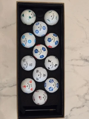 1 Dutzend Callaway Chrome Soft Truvis - 4A/5A - verschiedene Logos - Bild 1 von 4