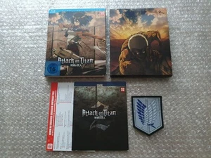 Attack on Titan Staffel 1 - Vol. 2 Hülle + Patch Wappen | Beschreibung LESEN - Bild 1 von 4