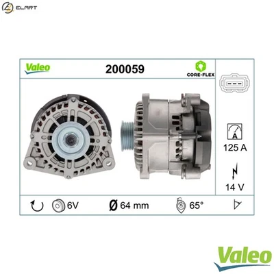 ALTERNATOR 200059 FOR FORD EYPC/EYPA/EYPB/EYPD 1.8L RWPA/RWPB/RWPD/RWPC 1.8L - Image 1 of 4