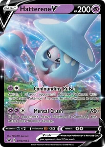 Pokemon Sword & Shield Promo Hatterene V SWSH055 Holo Card - Picture 1 of 1