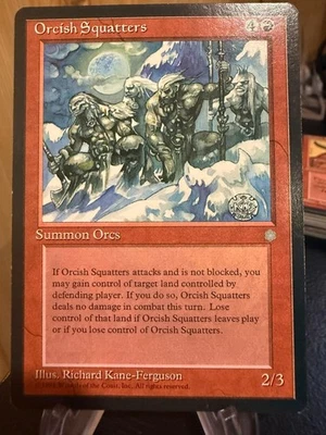 MTG Magic the Gathering Ice Age Orcish Squatters - Image 1 of 2