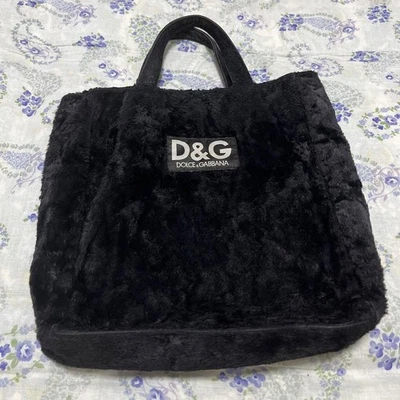 Dolce & Gabbana Hand Bag Tote Purse D&G Black Authentic - Image 1 of 4