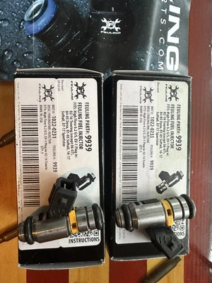 Inyector electrónico de combustible FEULING 9939 - banda amarilla de alto flujo 1022-0231 (6,2) Foto 1 de 4