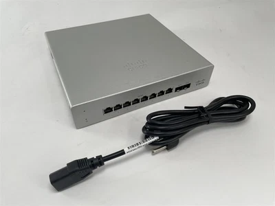 Cisco Meraki MS120-8FP-HW 8-Port PoE Managed Switch Unclaimed 600-61030 - Image 1 of 4