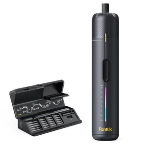 S2 Pro 3.7V Electric Screwdriver, Cordless Screwdriver Set, 7 Torque Settings... - Picture 1 of 9