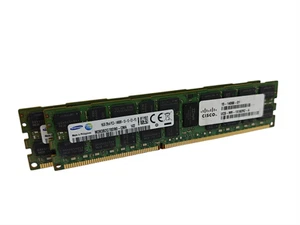 Samsung M393B2G70DB0-CMA 32GB (2x16GB) PC3-14900R DDR3-1866 RDIMM ECC Server RAM - Picture 1 of 1