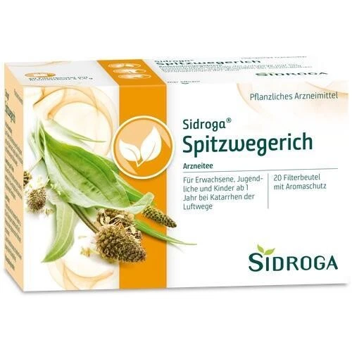 SIDROGA Spitzwegerich Tee Filterbeutel, 28 g PZN 01906501 - Bild 1 von 1