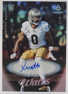 Xavier Watts /700 2025 Panini Luminance Rookie RC Auto Atlanta Falcons SP - Bild 1 von 2