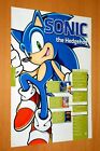 Sonic the Hedgehog Spinball Knuckles Stary rzadki plakat promocyjny / druk reklamowy