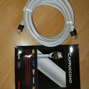 AudioQuest Cappuccino 12ft. 10% Silver hdmi. 4k HDR. 18gig. retail $599+ - Picture 1 of 3