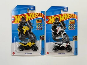 2023 HOT WHEELS HW MOTO DUCATI DESERTX COLLECTOR NO. 67/250 LOT OF 2 - Picture 1 of 11