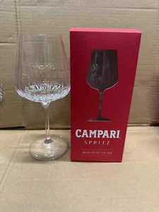 Campari Glass x6, Milano signature glasses. Brand New - Picture 1 of 3