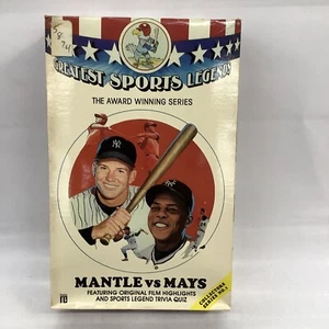 Greatest Sports Legends (1985 BETA) Mantle & Mays Collectors Series #1 *Rare - Picture 1 of 9