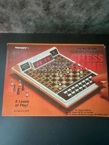(FR8) tandy jeu echec chess game electronique 60-2160 - Photo 1/4