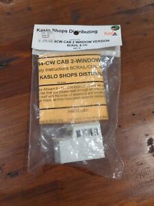 HO Kaslo Shops C44-9cw Cab CN / BC Rail 2-window NEW