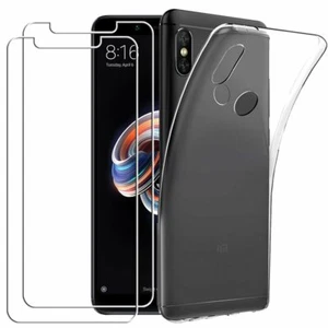 CUSTODIA COVER per Xiaomi Redmi Note 5 + 2x (Pack) PELLICOLA VETRO TEMPERATO - Foto 1 di 6