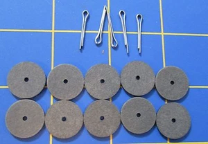 Para oso de peluche articulado = discos duros de 10 - 5/8" - 5 pasadores Cotter - Imagen 1 de 1