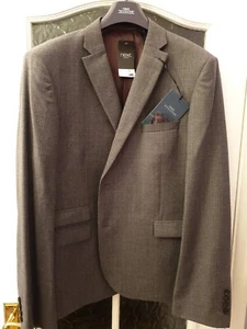 Next Men’s Signature Suit Jacket Size 48R Grey - Picture 1 of 4