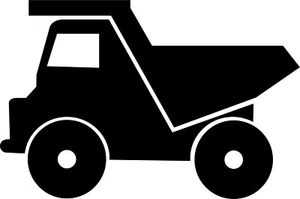 Dump Truck Vinyl Decal - Picture 1 of 2