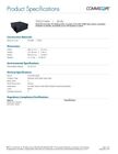 Commscope Sd-4U Fiber Optic Enclosure With Sliding Shelf.  760231464