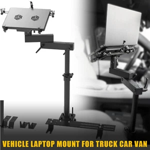 Vehicle Laptop Mount for Truck Car Van/Front Passenger Seat w/3 Types Brackets - Picture 1 of 10