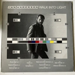Ian Anderson Walk Into Light UK LP Vinyl Record 1983 CDL1443 Chrysalis EX/VG+ - Picture 1 of 10