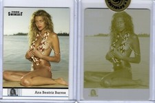ANA BEATRIZ BARROS 2006 SPORTS ILLUSTRATED SI SWIMSUIT #2 PRINTING PLATE 1/1!!