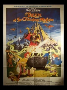 TARAM ET LE CHAUDRON MAGIQUE - Affiche Cinéma 120x160 Pliée CAC4015 - Photo 1/1