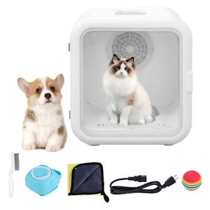 Automatic Pet Hair Dryer Box Blow Dryer for Dogs and Cats,62L Capacity Dryer Box - Picture 1 of 12