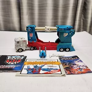 1984 Ultra Magnus Painted Head Face Transformers G1 Vintage Rubber Tires - Picture 1 of 23