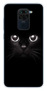 Coque en silicone imprimée compatible Xiaomi Redmi Note 9 Yeux de chat - Picture 1 of 3