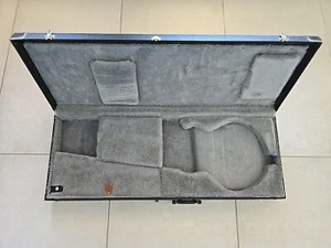 Fender Black and Gray Lined Molded Guitar Case - Picture 1 of 24