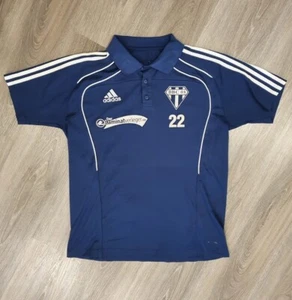 Poloshirt Hemd Herren Adidas Fußball Nummer 22 Größe L 7 Sport - Bild 1 von 3