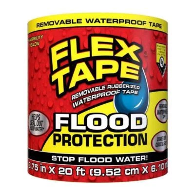 FLEX TAPE Flex Seal Yellow 3.75 in. W X 20 ft. L Yellow Waterproof Repair Tape