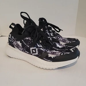 Scarpe Crazy Train Stargazer taglia 9 comode da passeggio carine azteche nere grigie - Foto 1 di 5