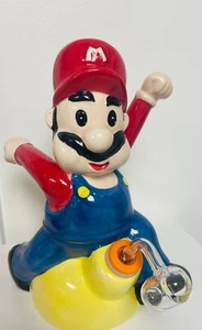 Ceramic Hookah Water Pipe Tobacco Bong14mm Bowl Handmade Super Mario Made in USA - Picture 1 of 1